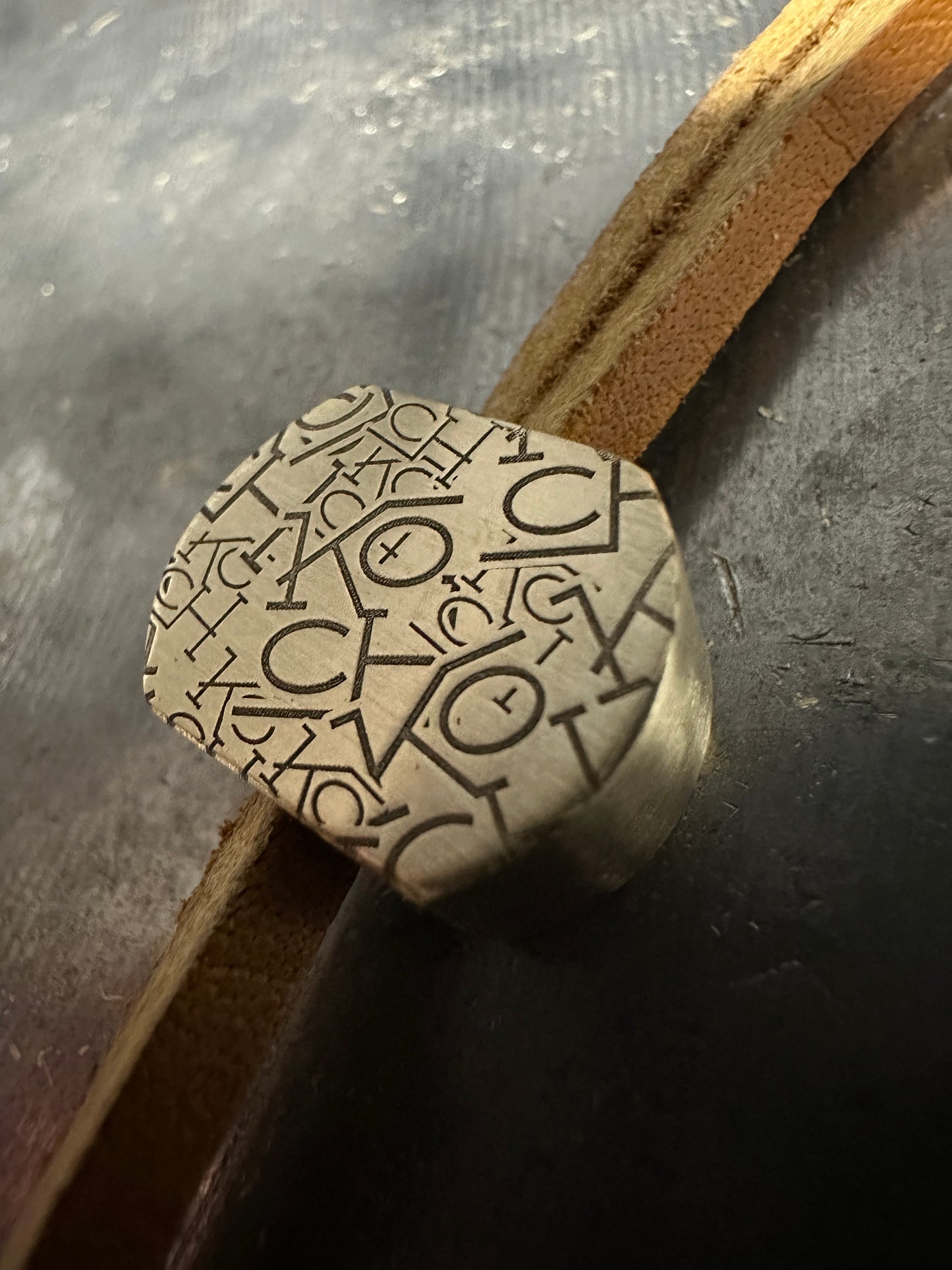 Tattooed Lanyard Beads