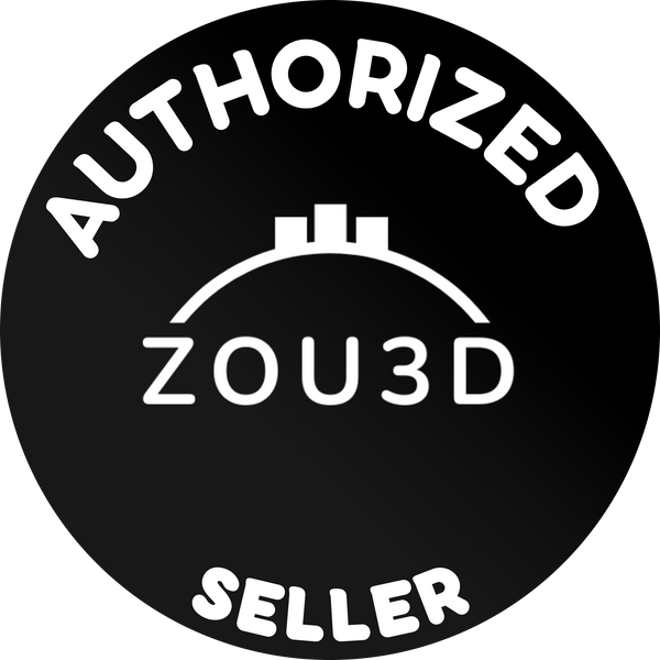 Authorized Merchant of ZOU3D Prints