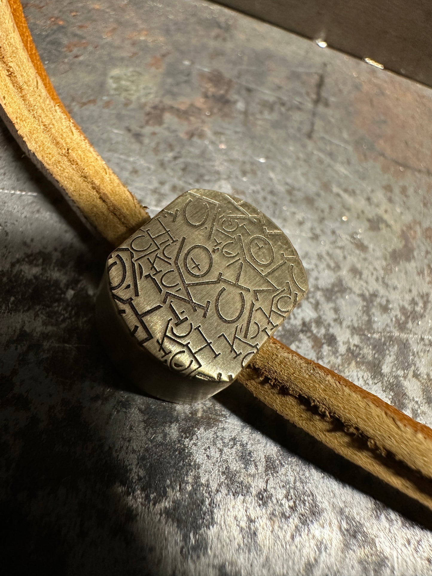 Tattooed Lanyard Beads