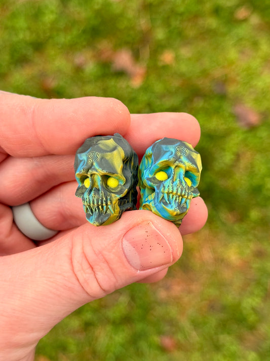 Guardian-X Skull EDC Lanyard Bead