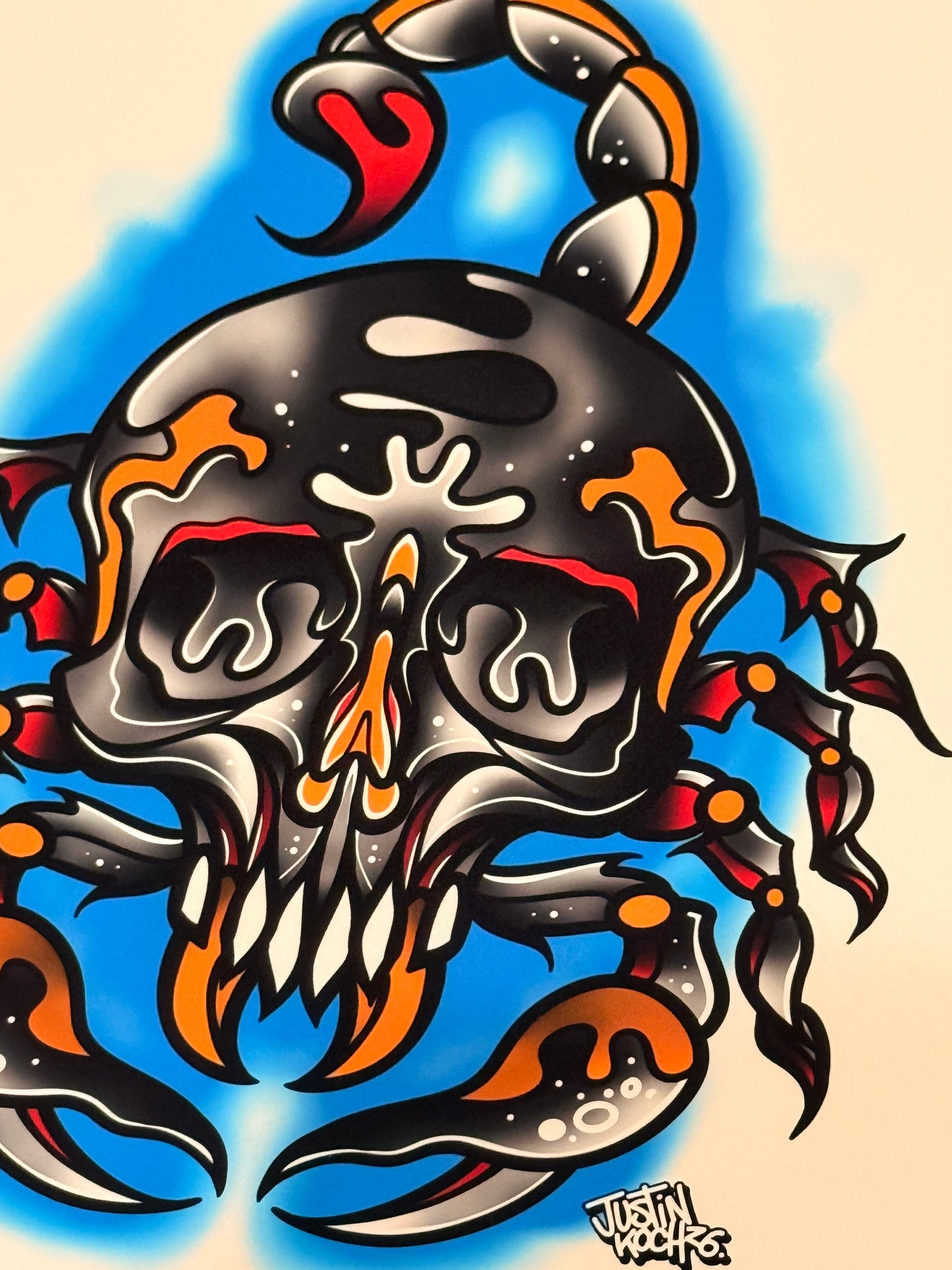 Scorpion Guardian Print