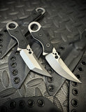 Koch Tools Co and Empire Outfitter EDC Hornet Fixed Blade AEB-L Black Richlite