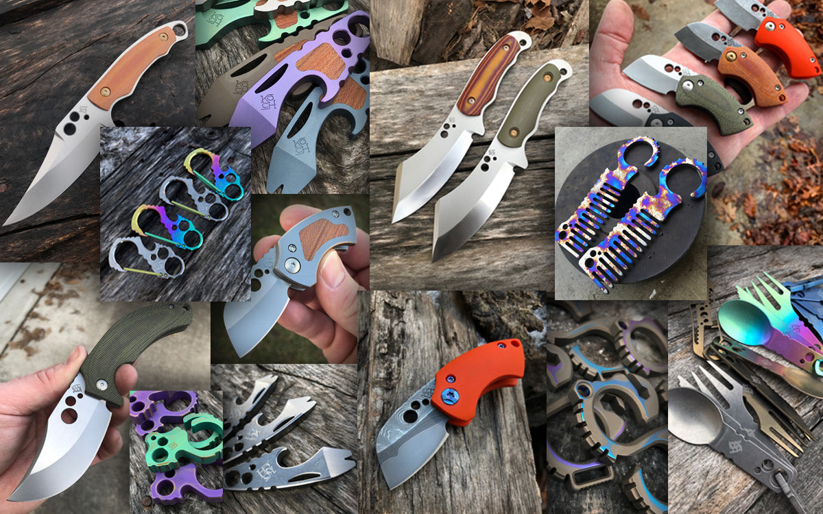 Koch Tools EDC Collection of Art mixed with Everyday Carry