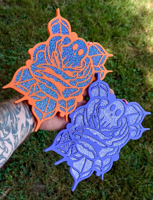Ghost Rose Wall Art