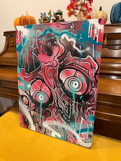 Jazz Guardian Original Canvas
