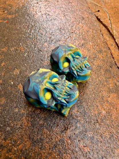 Guardian-X Skull EDC Lanyard Bead