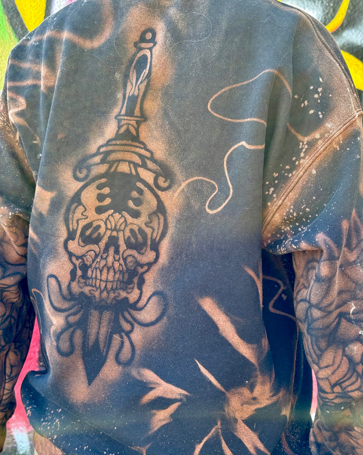 Skull and Dagger Crewneck Sweatshirt