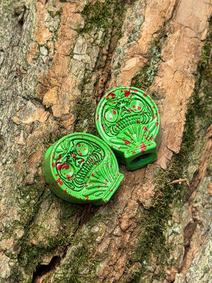 Daruma Guardian EDC Lanyard Bead - Pack of Two