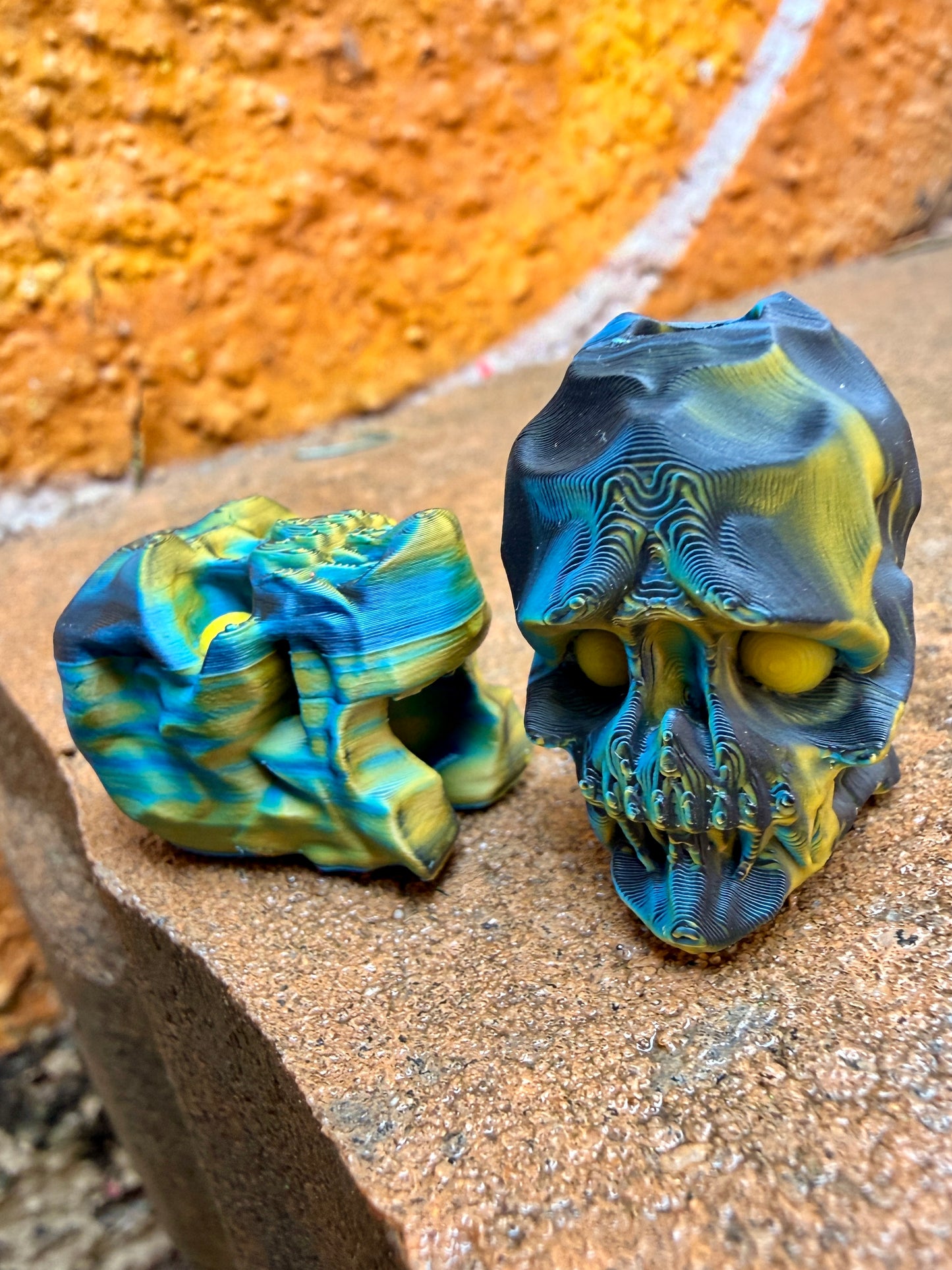 Guardian-X Skull EDC Lanyard Bead