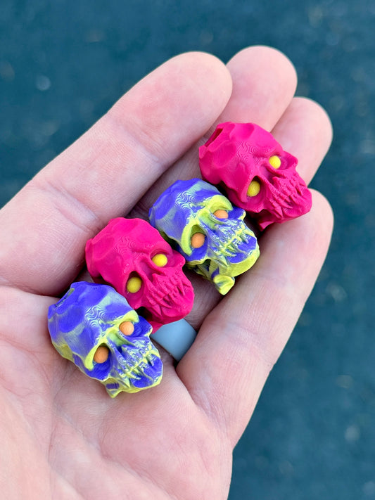 Guardian-X Skull EDC Lanyard Bead