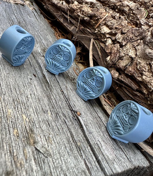 Daruma Guardian EDC Lanyard Bead - Pack of Two