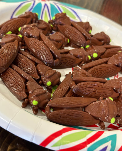 Cicada fidget toy 3D printed articulating keychain gift