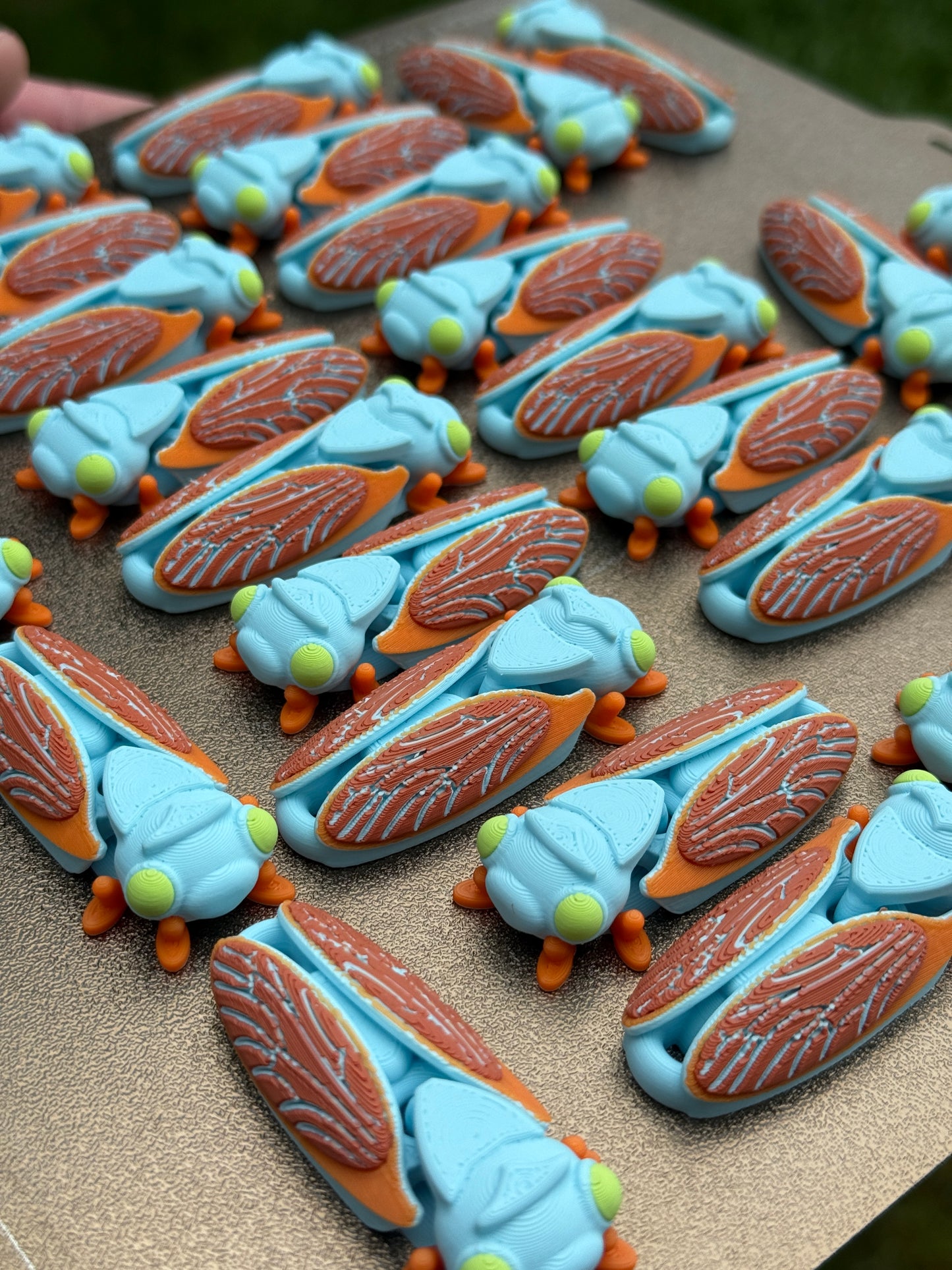 Cicada Keychain