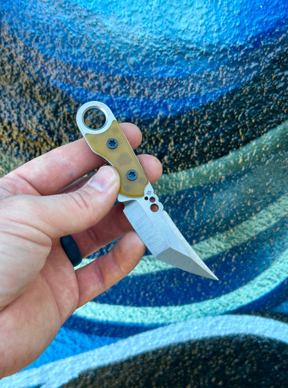 Koch Tools Co and Empire Outfitter EDC Hornet Fixed Blade AEB-L Ultem