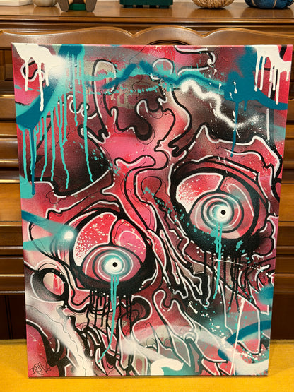 Jazz Guardian Original Canvas