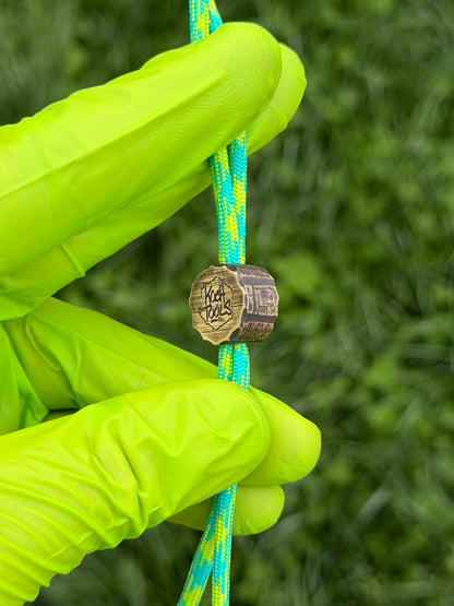 Undead Brass Lanyard Bead