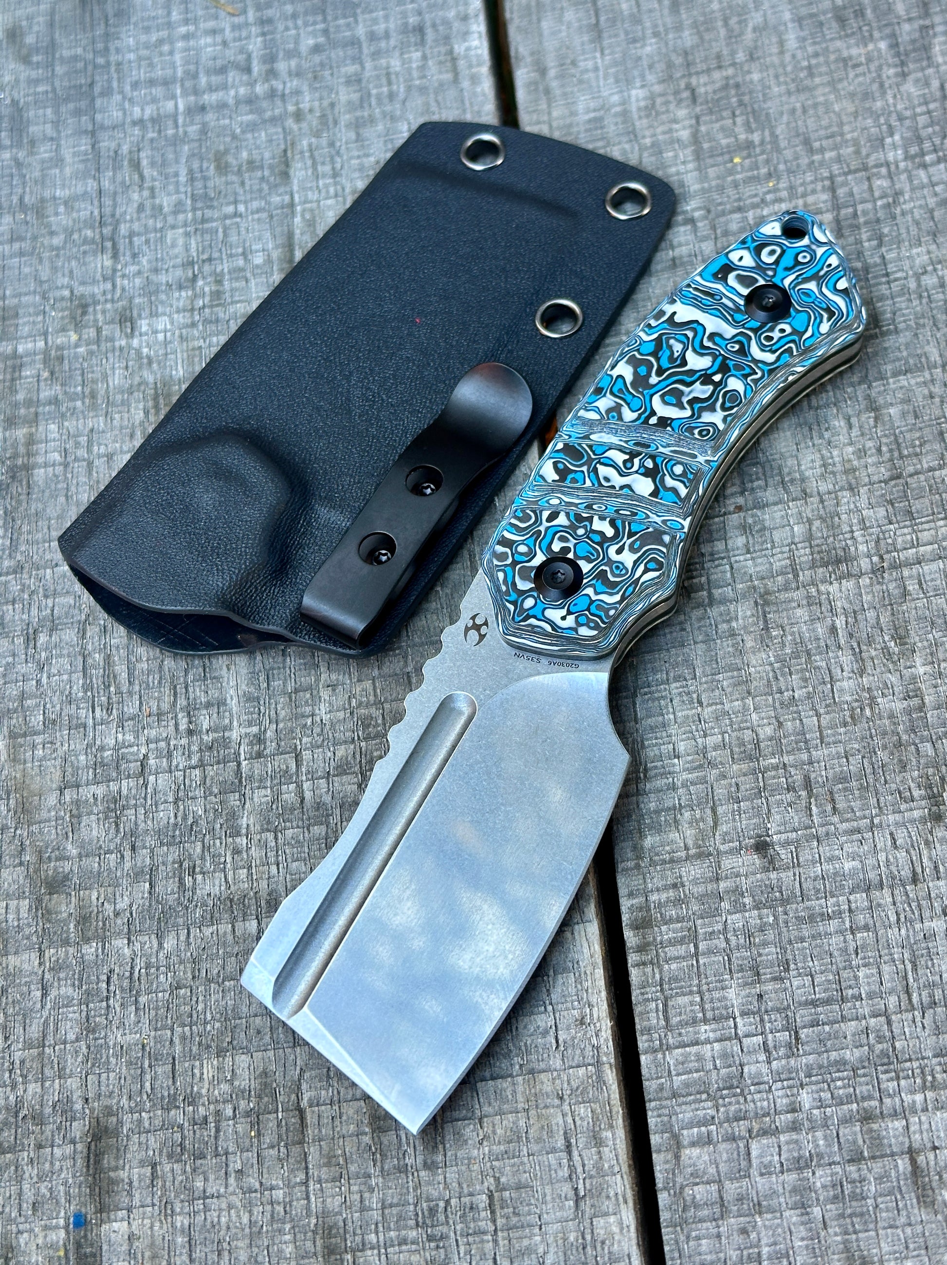 Korvid S - EDC Fixed Blade for Pocket Carry – Koch Tools Co.
