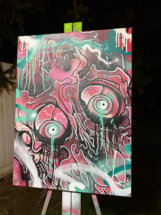 Jazz Guardian Original Canvas