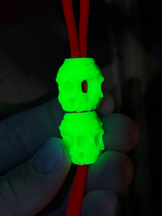 MK Guardian Skull EDC Lanyard Beads