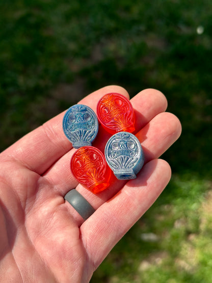 Daruma Guardian EDC Lanyard Bead - Pack of Two