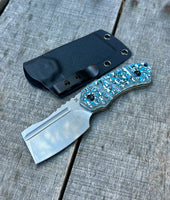 Koch Tools Co EDC Kansept Korvid S Pocket Fixed Blade - Carbon fiber