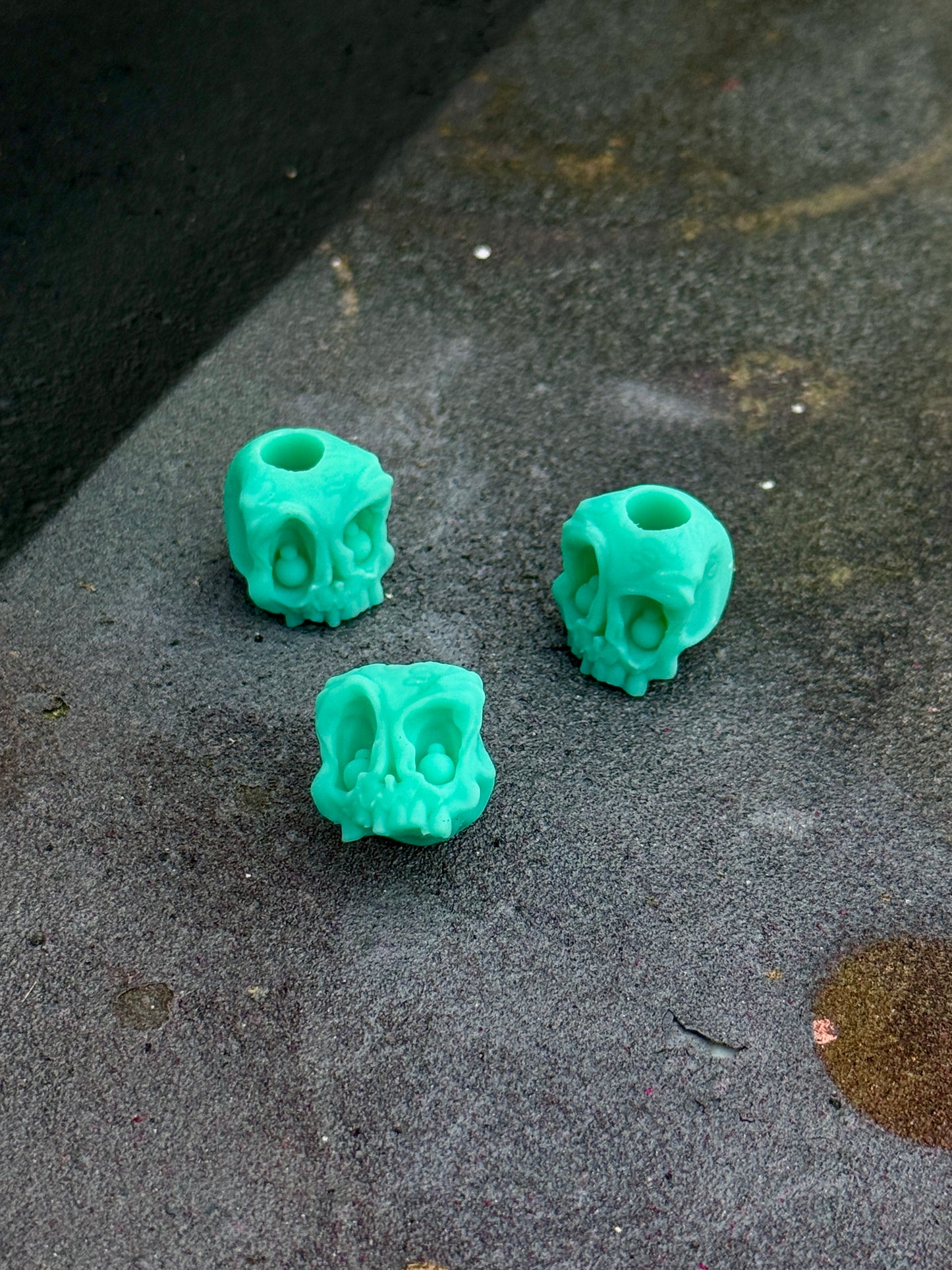 Guardian Skull Lanyard Beads