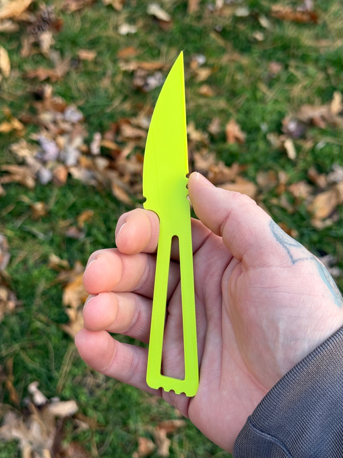 Avocet – Skeletonized Bird & Trout Inspired Fixed Blade