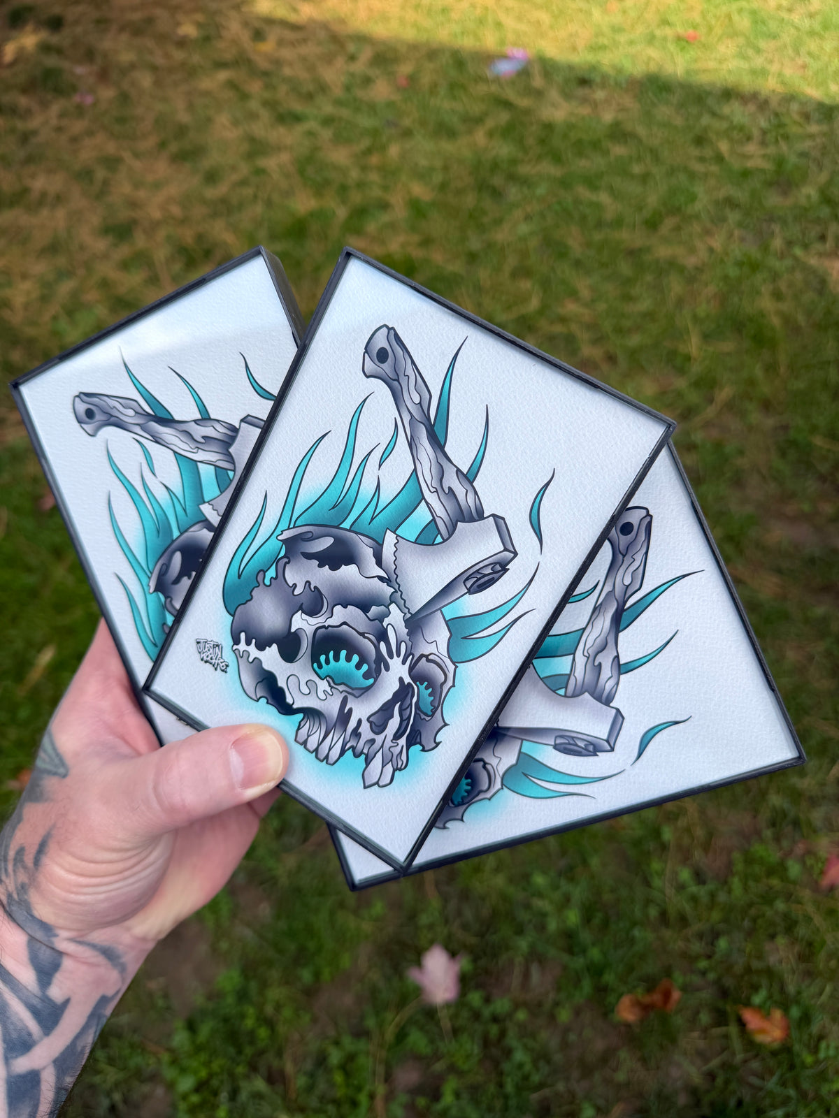 "Bad Day" Framed 4"x6" Print
