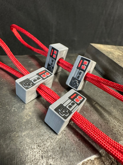 Nintendo NES Controller Inspired Lanyard Bead - Two Pack