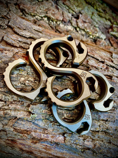 Koch Tools Co. OG Zero EDC pocket tool - Titanium 