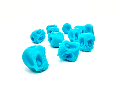 EDC Koch Tools Co Guardian Skull Lanyard Bead Two Pack for Paracord 