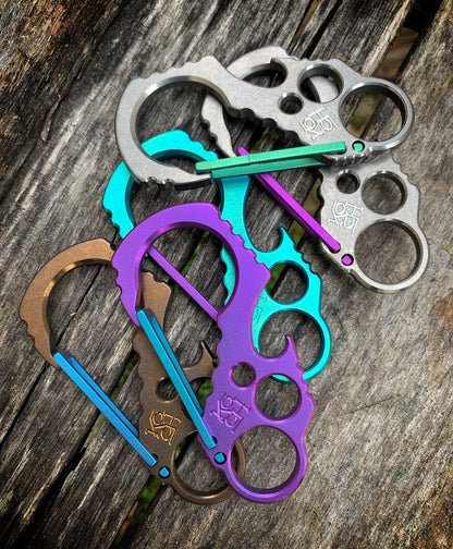 Koch Tools Co Klasp Carabiner EDC Pocket tool Titanium