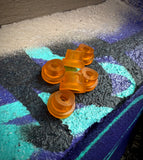 koch tools co. kap spray can EDC lanyard bead orange resin