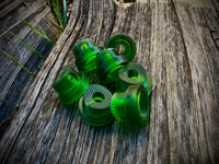 koch tools co. kap spray can EDC lanyard bead slime green resin