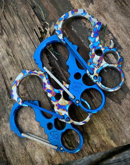 Koch Tools Co Klasp Carabiner EDC Pocket tool Titanium