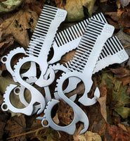 Koch Tools Co Beard Comb Komb for EDC Titanium 