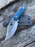 Koch Tools Co. Implicit Bowie EDC Fixed Blade Steel - Carbon Fiber