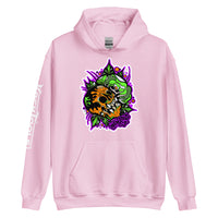 Unisex Hoodie - Skull & Rose