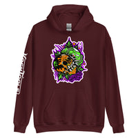 Unisex Hoodie - Skull & Rose