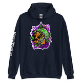 Unisex Hoodie - Skull & Rose